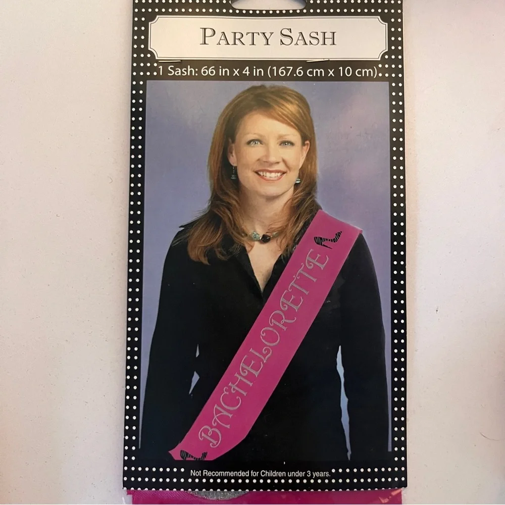 Bachelorette Party Supplies Set - Pink and Black